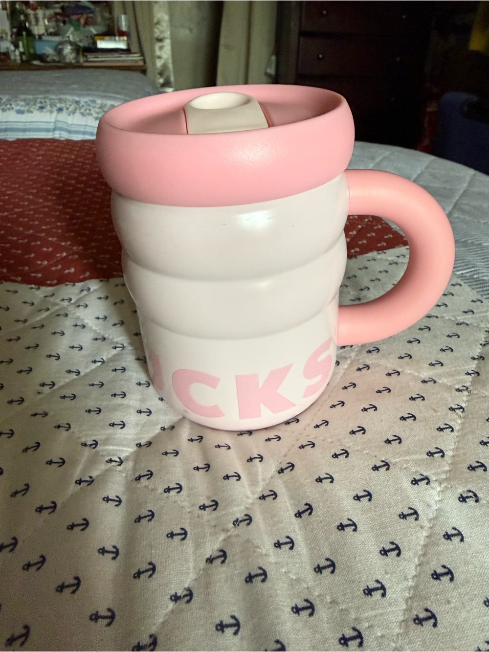 Starbuck SS Ripple Pink Mug